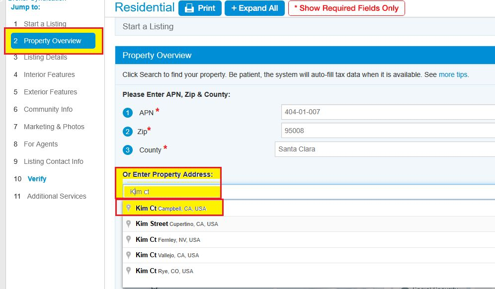 LM: How to pin Property on the Map